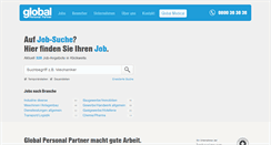 Desktop Screenshot of global-personal.ch